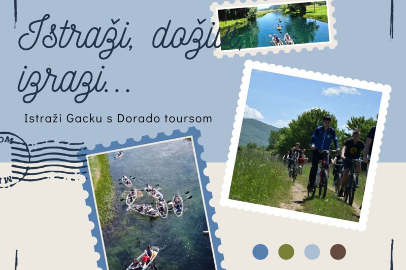 Avantura kajacima po rijeci Gackoj